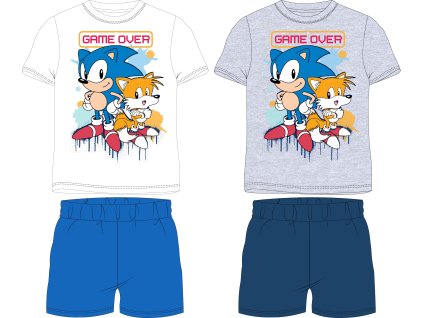 Detské pyžamo Sonic Game Over