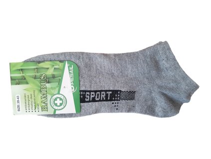 Pánske kotníkové bambusové ponožky S23929 šport