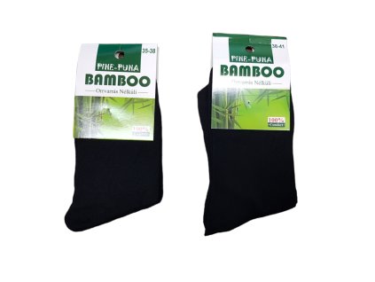 Dámske ponožky bambusové dlhé B801