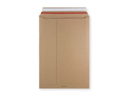 Pevná poštová obálka / vlnitá lepenka typu F, 500 x 340 mm