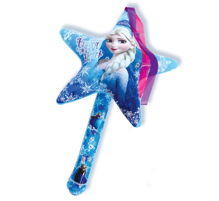 Nafukovacia hviezda Frozen 70 cm Tapball Veľkosť: 70, Farba: Modrá
