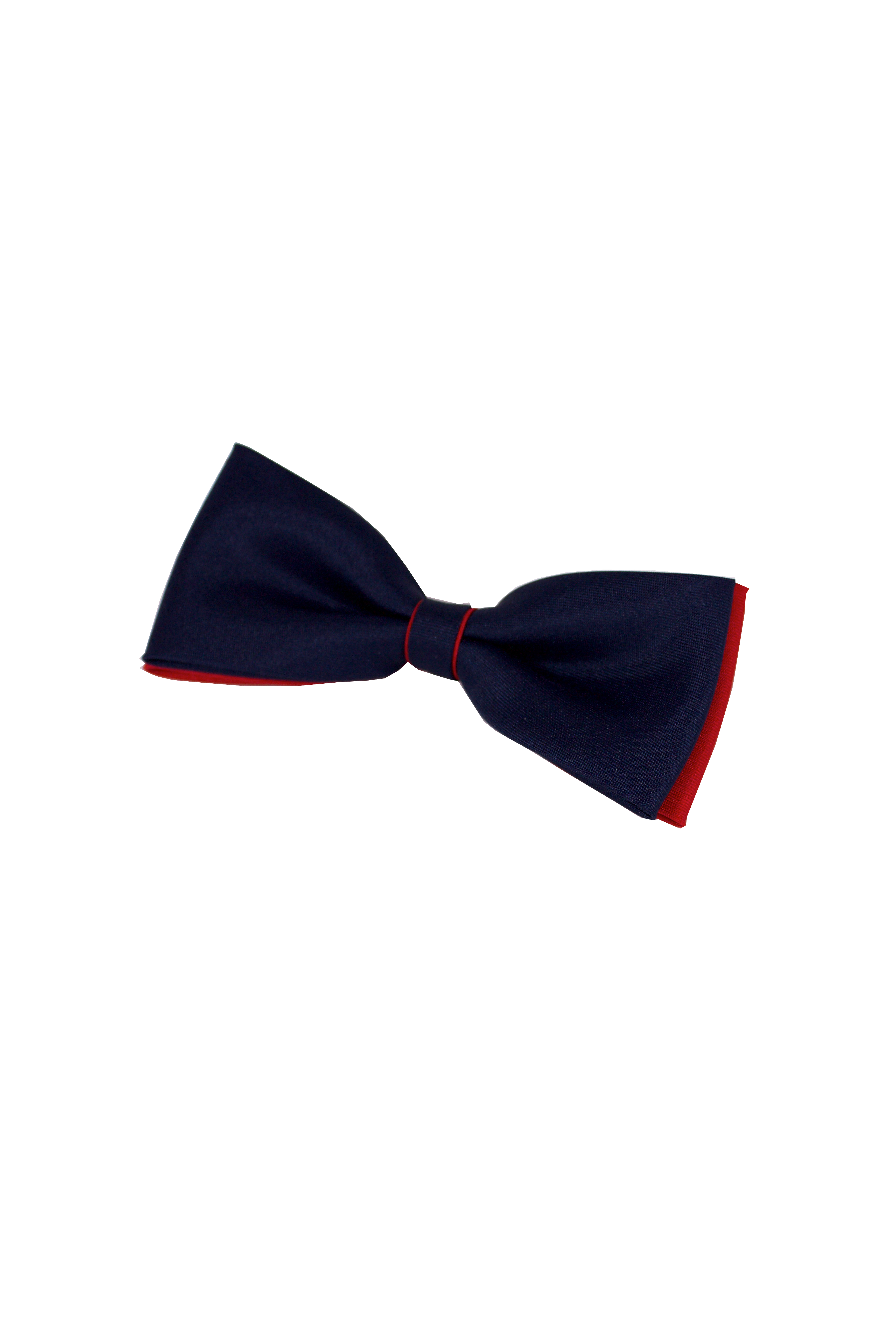 Pánsky motýlik dvojfarebný - modrý základ 11*5 cm Veľkosť: 11*5cm, Farba: Červená