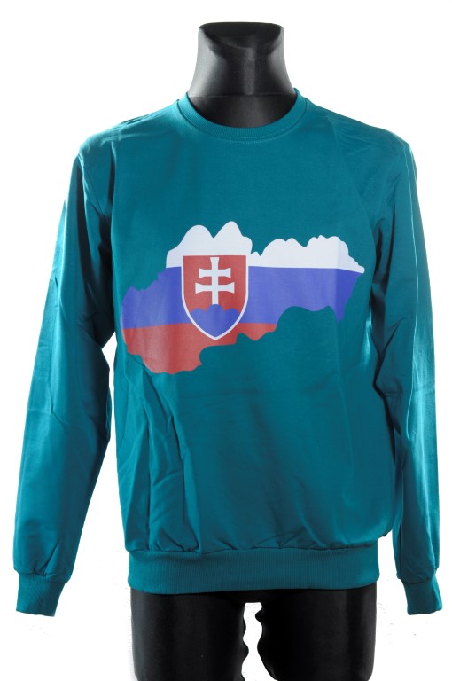 Mikina SLOVENSKO svk slovakia Veľkosť: XL, Farba: Šedá
