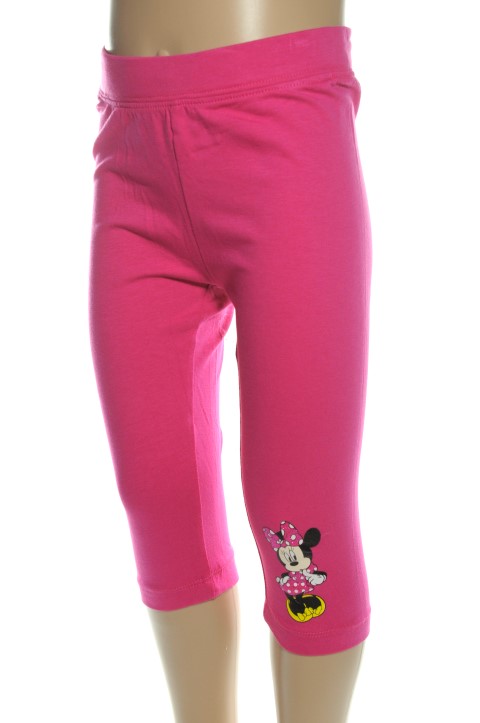 Detske 3/4 legíny Minnie Veľkosť: 8r, Farba: Biela
