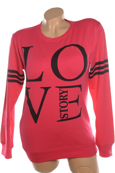 Detské tričko - Love Veľkosť: 146, Farba: Ružová