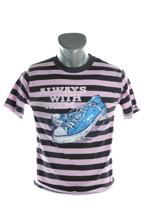 Detské tričko - Tenisky like converse kratky rukav Veľkosť: 140, Farba: Biela