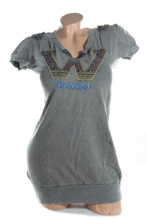 Dámske tričko - W Veľkosť: S/M, Farba: Modrá