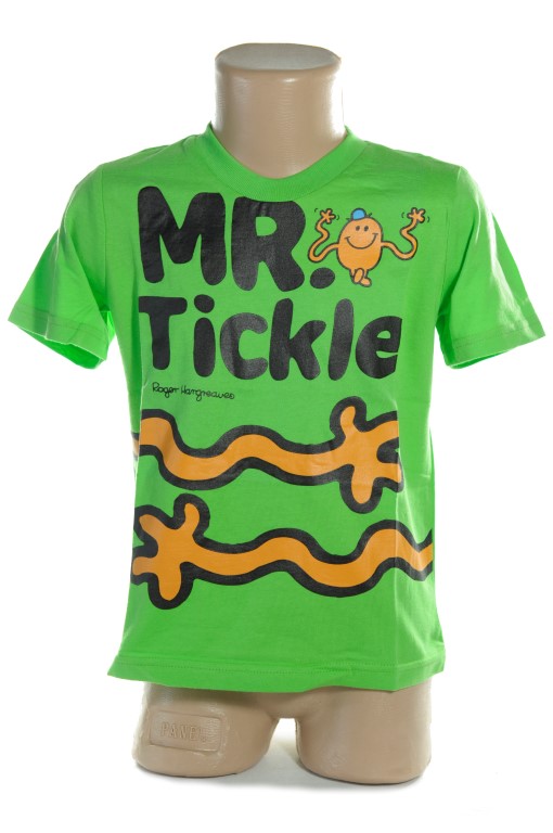 Detské tričko - Mr. Men Veľkosť: 1/2r, Farba: Zelená