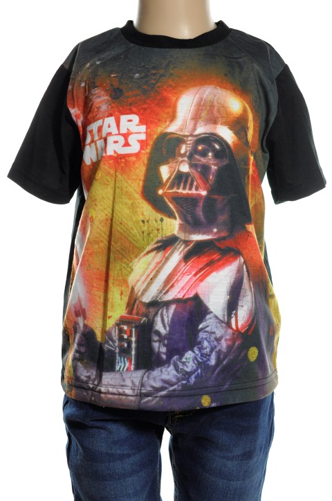 Detské tričko - Star Wars Veľkosť: 4r, Farba: Modrá