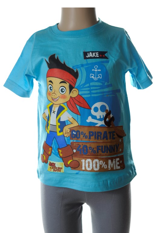 Detské tričko - JAKE ET LE Veľkosť: 4r, Farba: Biela