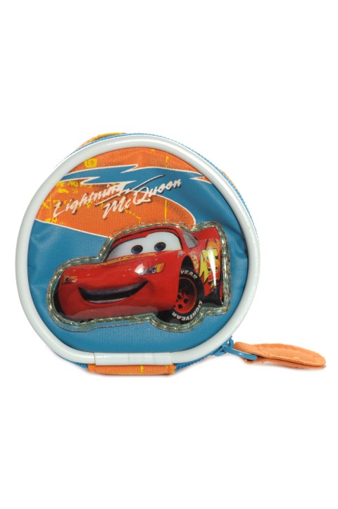 Peňaženka Disney - Cars okruhlá Veľkosť: P:7cm, Farba: Modrá