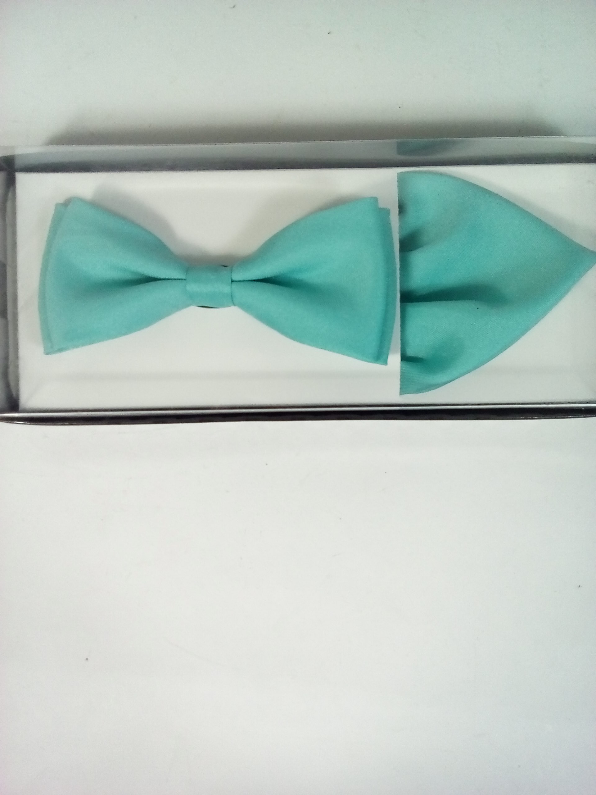 Pánsky set - motýlik s vreckovkou Veľkosť: 12cm, Farba: Svetlooranžová