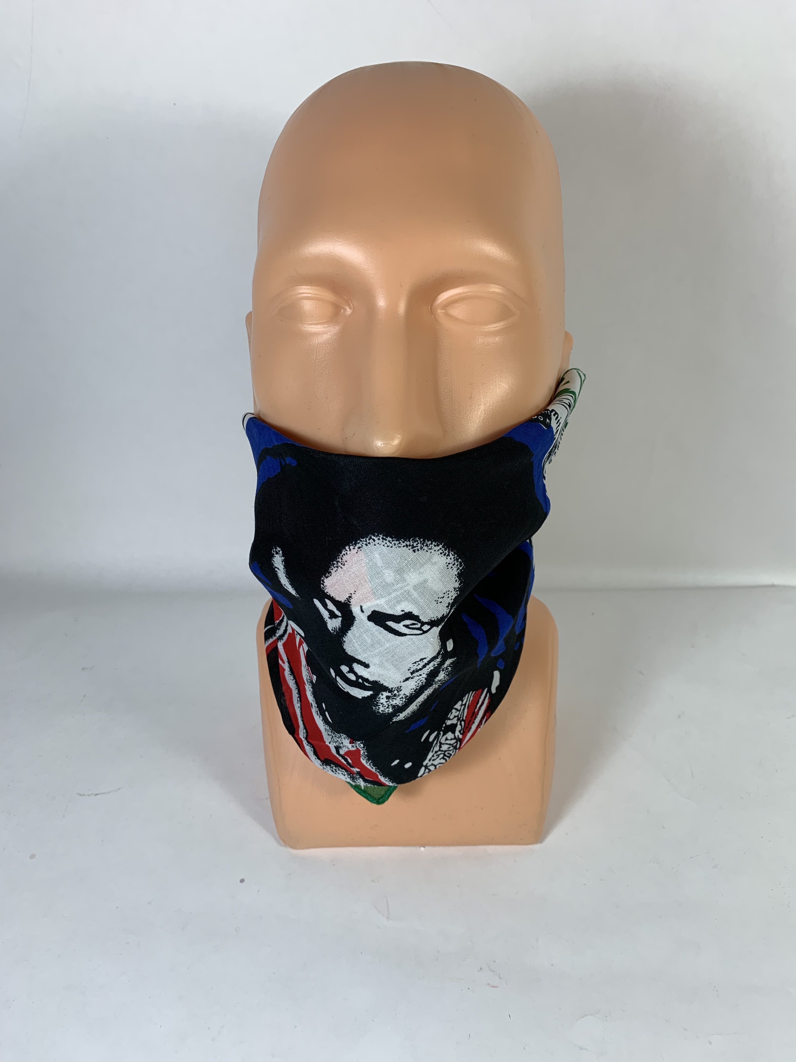 Šatka Bob Marley Veľkosť: 54*54CM, Farba: Multifarebné