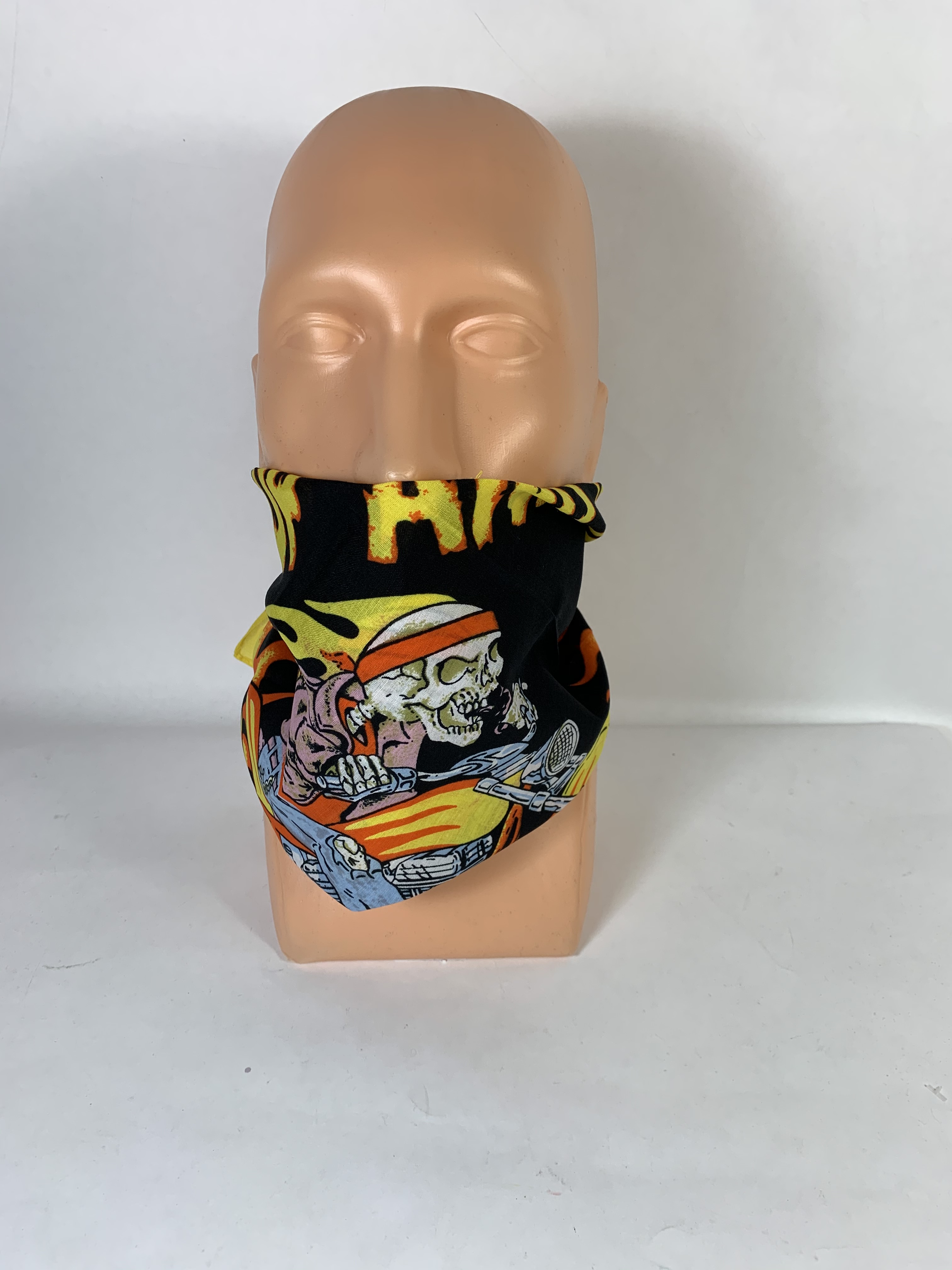 Šatka kostra na motorke Veľkosť: 54*54CM, Farba: Multifarebné