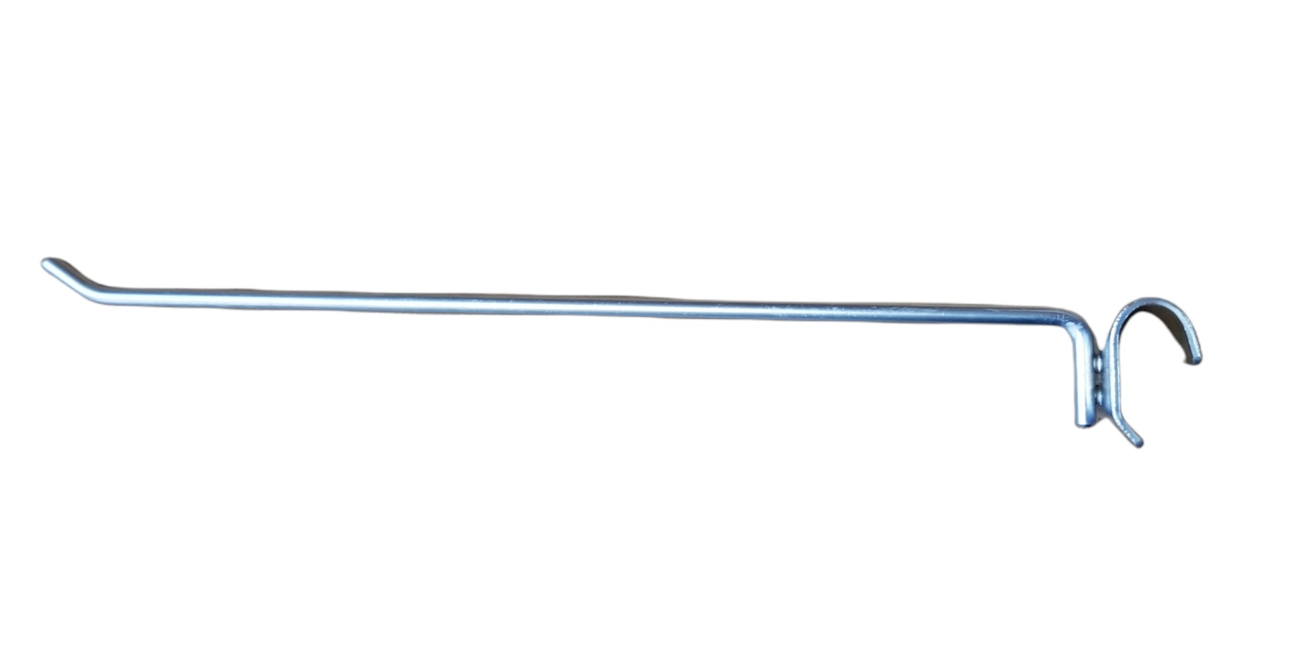 Hák na štender 30 cm chróm Veľkosť: 30cm, Farba: Strieborná