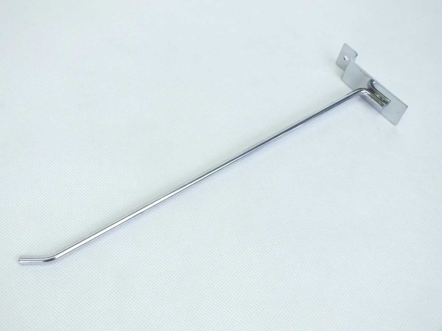 Hák do drážkového panelu,systému 25 cm Veľkosť: 25cm, Farba: Strieborná