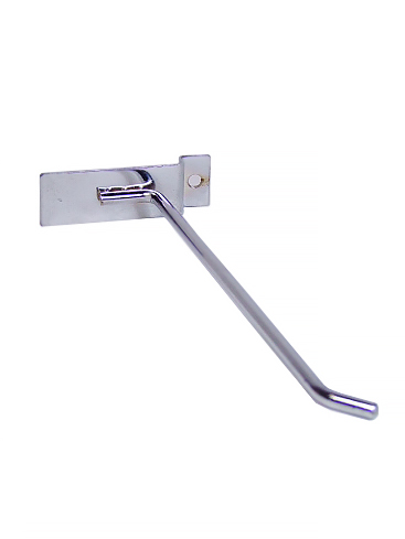 Hák do drážkového systému - 20 cm B-Tovar Veľkosť: 20cm, Farba: Strieborná