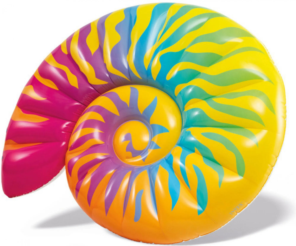 Nafukovačka mušla 157x127 cm Intex 58791 Farba: Multifarebné, Veľkosť: 157CM