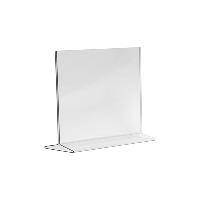 Stojan na letaky reklamné papiere Veľkosť: 22.5X28, Farba: Transparent