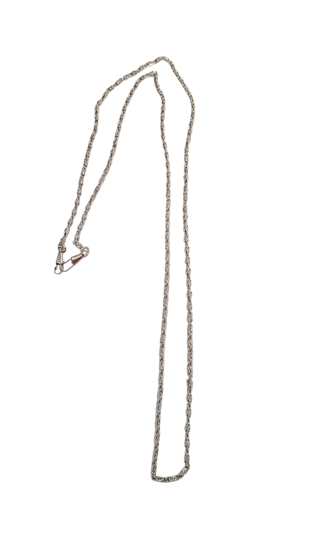 Retiazka univerzálna Veľkosť: 123CM, Farba: Strieborná