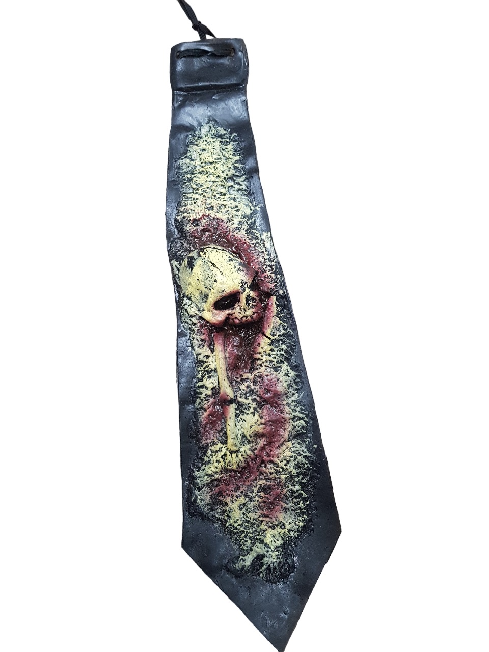 3D kravata Halloween sceleton - kostra Veľkosť: 40cm, Farba: Multifarebné