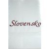 Osuška Slovensko - biela, 70x140cm, PoloTrade (Farba Biela, Veľkosť 70x140cm)