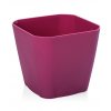 Kvetináč hranatý 0,8 l (Farba Tmavoružová, Veľkosť 0.8L)