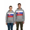 Štýlová fanúšikovská mikina „Slovensko“ s kapucňou – Unisex