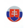 Odznak - slovenský erb (Farba Multifarebné, Veľkosť 5.5cm)