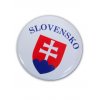 Odznak SLOVENSKO 5,5 cm (Farba Biela, Veľkosť 5.5cm)