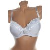 Dámska podprsenka - čipka, košík C (Farba Biela, Veľkosť C85)