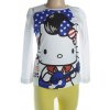 Detské tričko - Hello Kitty Elvis (Farba Svetlošedá, Veľkosť 3r)