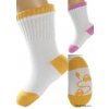 Ponožky  detské protišmykové /2*12/, 2 kusy v balení (Farba Tmavomodrá, Veľkosť 3-12m)