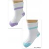 Detské kojenecké ponožky - ABS, 2 kusy v balení (Farba Žltá, Veľkosť 12-24m)