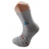 Detské ponožky - lodičky (Farba Svetlomodrá, Veľkosť 9-11r)