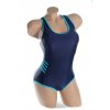 Plavky dámske - plavecké SPORT (Farba Svetlomodrá, Veľkosť 44)