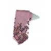 Kravata s flitrami svetlo ružová (Farba Svetloružová, Veľkosť Neurčená)