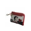 Peňaženka a kľúčenka Betty Boop (Farba Červená, Veľkosť 11x8cm)