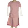 Detský komplet - sukňa s tričkom, 4-8340 (Farba Ružová, Veľkosť 18m)
