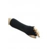Dámske dlhé bezprstové rukavice so vzorom (Farba Svetlohnedá, Veľkosť 30cm)