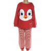 Detské pyžamo - pinguin (Farba Svetlooranžová, Veľkosť 2r)
