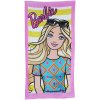Plážová osuška Barbie, PoloTrade (Farba Multifarebné, Veľkosť 70x140cm)