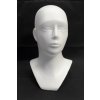 Hlava polystyrén -žena (Farba Biela, Veľkosť 50cm)
