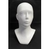 Hlava polystyrén -žena (Farba Biela, Veľkosť 50cm)
