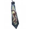 3D kravata Halloween sceleton - kostra
