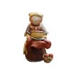 Soška anjelik s tortou Angel of Harvest   9 cm