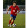 futbalista v cervenom drese srbska cislo 14