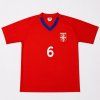Detský futbalový dres  – červený s číslom 6 Ivanovič