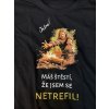 Černé tričko / Pár Pařmenů - Netrefil! / (podepsané)