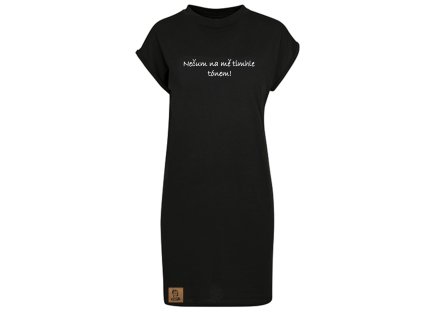 Dámské šaty NEČUM NA MĚ, černé S-XL